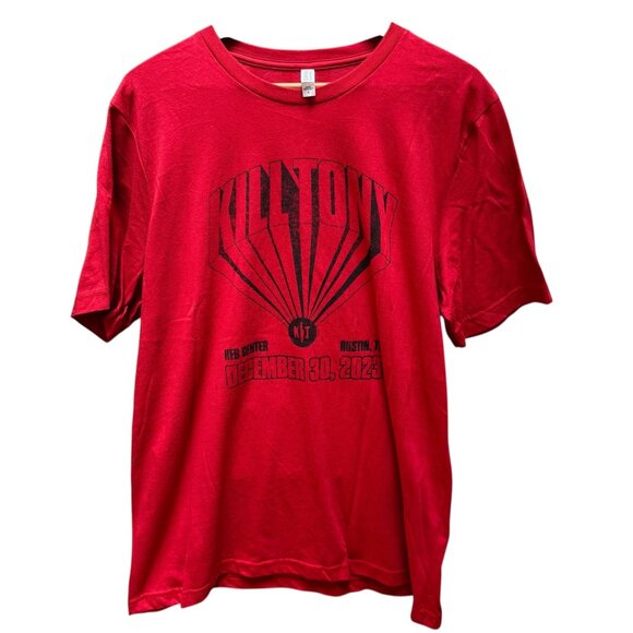 Kill Tony‎ T-Shirt Red Graphic Tee Austin 2023 Limited Edition Mens XL - Picture 1 of 4
